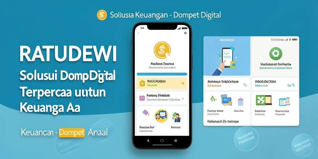 Antarmuka RATUDEWI yang modern dan mudah dipahami.